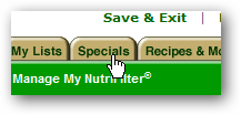 grocery delivery specials